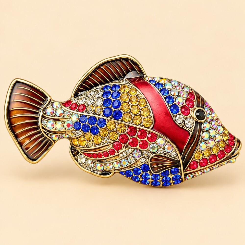 Multicolor Brooch Collection New - Picture 4 of 4